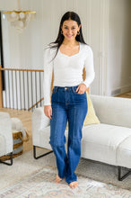Load image into Gallery viewer, Daria Front Seam Wide Leg Trouser Jeans