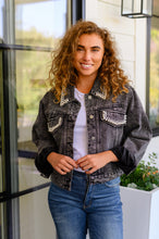 Load image into Gallery viewer, Denim And Pearls Denim Jacket