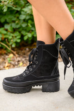 Load image into Gallery viewer, Desert Nights Lace Up Boots In Black