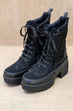 Load image into Gallery viewer, Desert Nights Lace Up Boots In Black