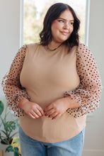 Load image into Gallery viewer, Dots on My Sleeves Blouse