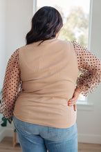 Load image into Gallery viewer, Dots on My Sleeves Blouse