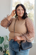 Load image into Gallery viewer, Dots on My Sleeves Blouse