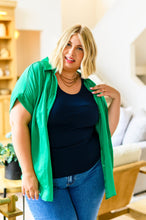 Load image into Gallery viewer, Working On Me Top in Kelly Green