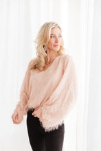 Load image into Gallery viewer, Express Yourself Top in Peach