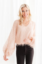 Load image into Gallery viewer, Express Yourself Top in Peach