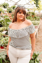 Load image into Gallery viewer, Extra Time Striped Top