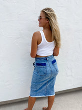 Load image into Gallery viewer, PREORDER: Riviera Denim Skirt