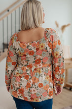 Load image into Gallery viewer, Fall For Florals Babydoll Top