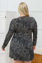 Load image into Gallery viewer, Fay Long Sleeve V Neck Skort Dress