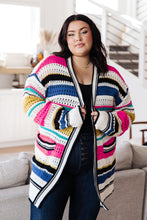 Load image into Gallery viewer, Felt Cute Striped Cardigan