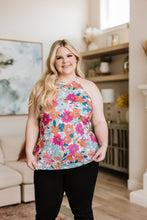 Load image into Gallery viewer, Festival Season Floral Halter Tank
