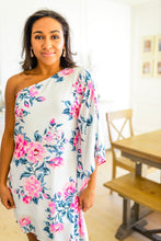 Load image into Gallery viewer, Forever Smitten Floral One Shoulder Dress