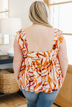 Load image into Gallery viewer, Francesca Embroidered Top in Rust