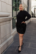 Load image into Gallery viewer, Go Ahead Now Sequin Skirt
