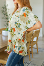 Load image into Gallery viewer, Good Morning Floral V-Neck Blouse