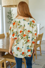 Load image into Gallery viewer, Good Morning Floral V-Neck Blouse