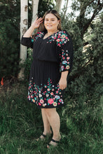Load image into Gallery viewer, Happy To See You Floral Embroidered Dress