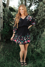 Load image into Gallery viewer, Happy To See You Floral Embroidered Dress