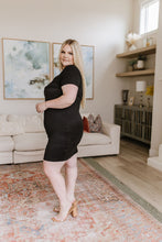 Load image into Gallery viewer, Head Over Heels Asymmetrical Neckline Dress