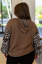 Load image into Gallery viewer, Here And There Leopard Print Hoodie