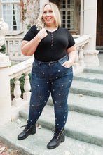 Load image into Gallery viewer, High Rise Starlight Skinnies