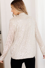Load image into Gallery viewer, I Know You're Busy Sequin Blazer