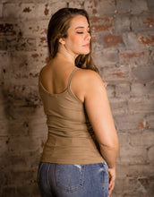 Load image into Gallery viewer, PREORDER: Spaghetti Strap Brami Tank in Black