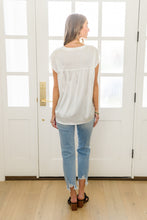 Load image into Gallery viewer, Isn't It Ironic Top In White