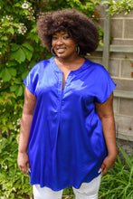 Load image into Gallery viewer, Isn't it Ironic Shirt in Blue