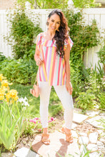 Load image into Gallery viewer, It's Electric Striped Shirt