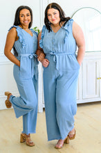Load image into Gallery viewer, Johanna Chambray Jumpsuit