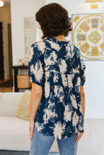 Load image into Gallery viewer, Just Coasting Floral Blouse