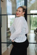 Load image into Gallery viewer, Keeping Secrets Lace Mock Neck Top