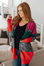 Load image into Gallery viewer, Keep it Cozy Striped Cardigan