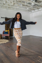 Load image into Gallery viewer, Kiss From a Rose Knit Pencil Skirt