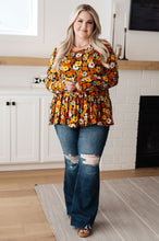 Load image into Gallery viewer, Let's Get Going Floral Babydoll Top