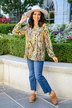 Load image into Gallery viewer, Lilly Ann Floral Print Blouse