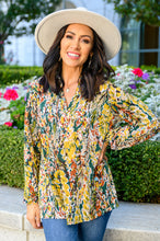 Load image into Gallery viewer, Lilly Ann Floral Print Blouse