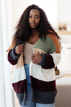 Load image into Gallery viewer, Long Drive Home Striped Cardigan