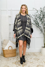 Load image into Gallery viewer, Long Sleeve Button Down Dress In Ash Gray