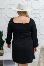 Load image into Gallery viewer, Love Like This Long Sleeve Dress in Black