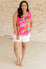 Load image into Gallery viewer, Love Me Like You Do Floral Sleeveless Blouse