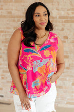 Load image into Gallery viewer, Love Me Like You Do Floral Sleeveless Blouse
