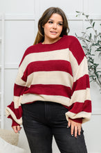 Load image into Gallery viewer, Lucky Strike Top In Burgundy