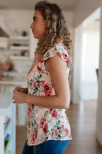 Load image into Gallery viewer, Making Me Blush Floral Top