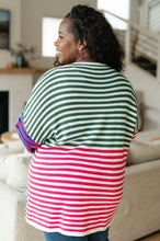 Load image into Gallery viewer, Marquee Lights Striped Cardigan