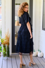 Load image into Gallery viewer, Midnight Waltz Midi Dress