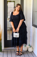 Load image into Gallery viewer, Midnight Waltz Midi Dress