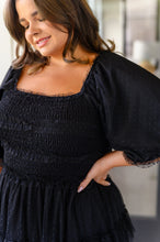 Load image into Gallery viewer, Midnight Waltz Midi Dress